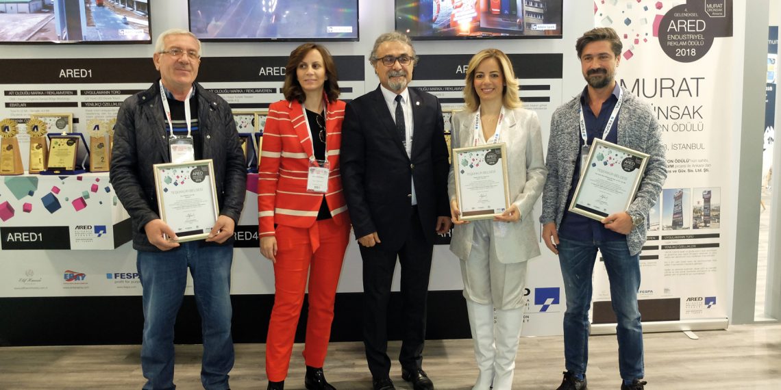 ARED Endüstriyel Reklam Ödülleri FESPA Eurasia 2018’de açıklandı