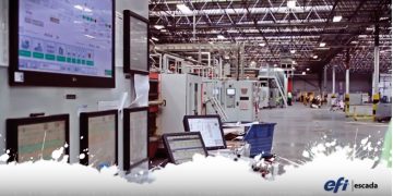 Oluklu üretiminde  EFI Escada farkı