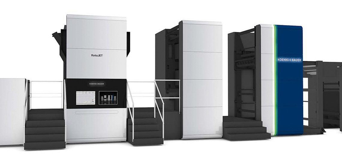 Tetra Pak’ın dijital ambalaj baskısı için  Koenig & Bauer Rotajet 168