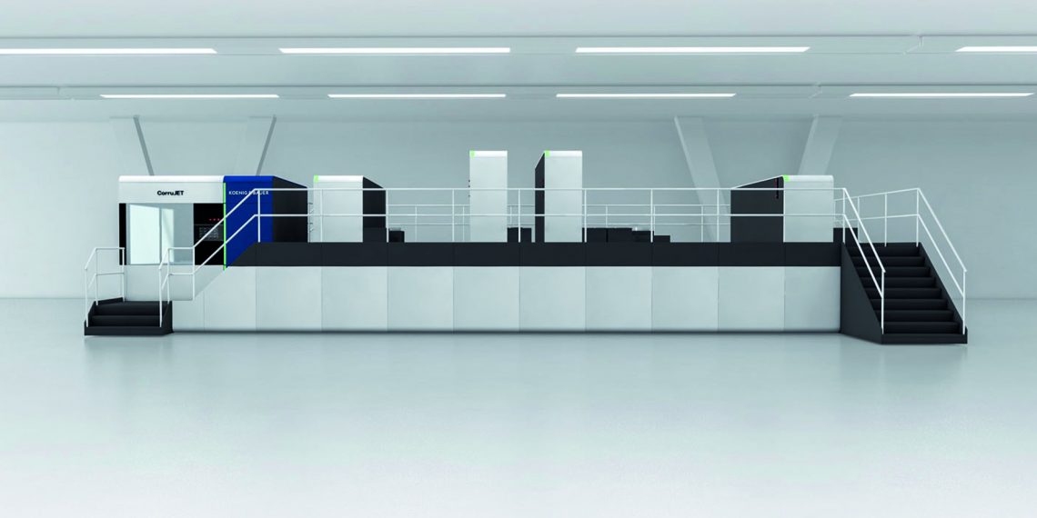 İlk Koenig & Bauer CorruJET kuruldu