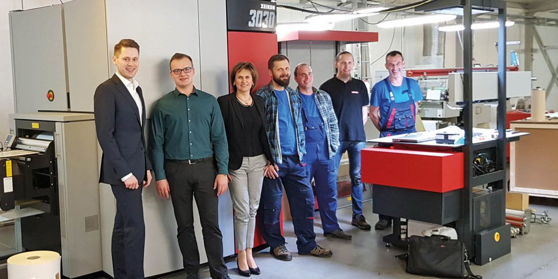 Polonyalı Comex  Xeikon 3030 dijital etiket  baskı makinesini seçti