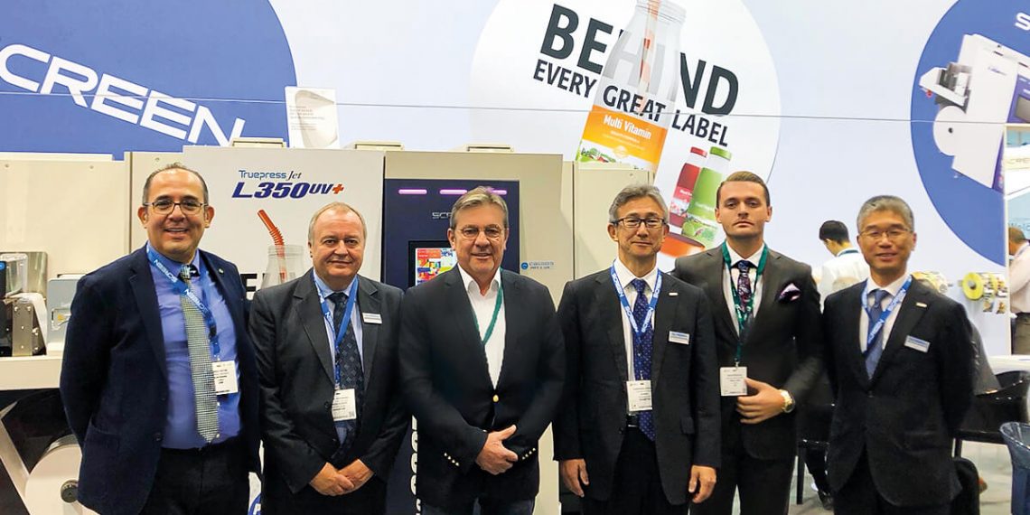 Erdal Etiket Screen Truepress Jet L350UV ile ihracatta daha güçlü