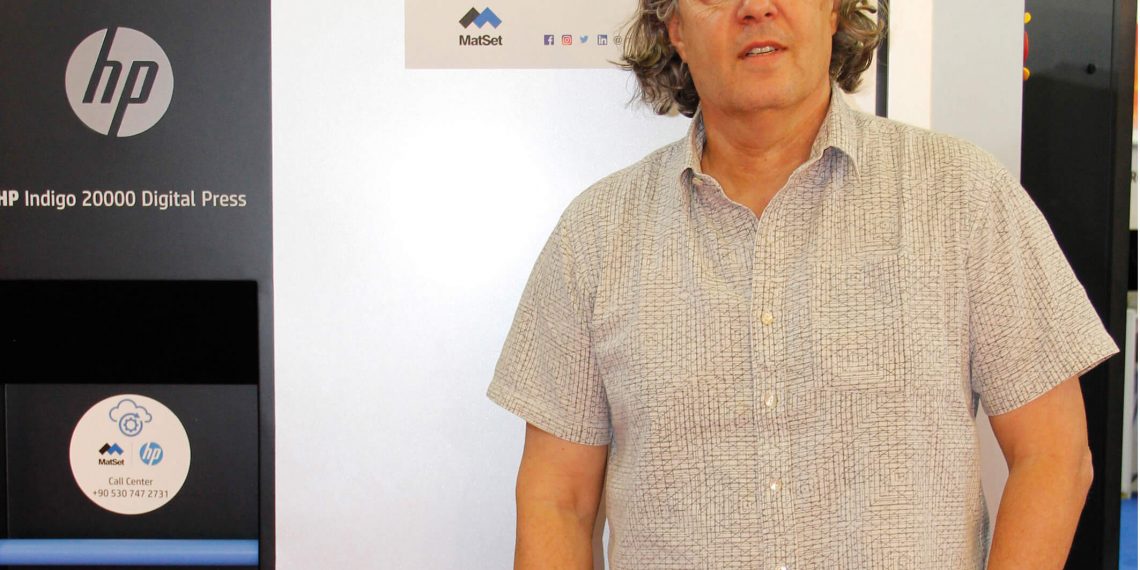 Avrasya Ambalaj 2019 için İstanbul’a gelen HP Indigo Genel Müdürü Alon Bar-Shany; “Fuarda müşterilerimizin ne kadar hızlı büyüdüklerini gördüm”