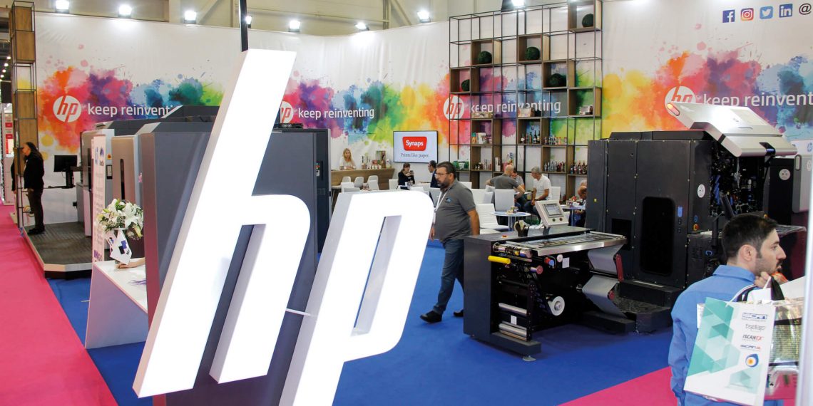 Matset standında iki HP Indigo baskı makinesi sergilendi