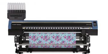 Mimaki’nin yeni  hibrit tekstil yazıcısı FESPA’da baş rolde