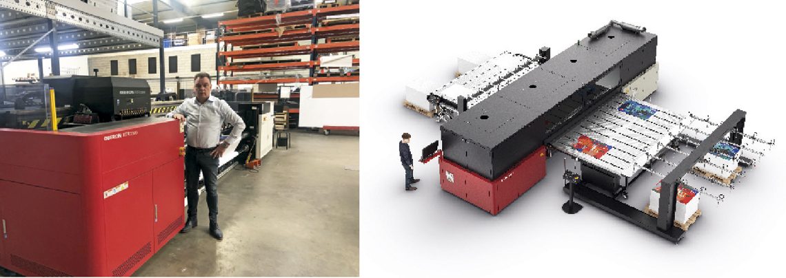 Agfa Oberon ve Jeti Tauro  geniş format baskı makinelerini sergileyecek