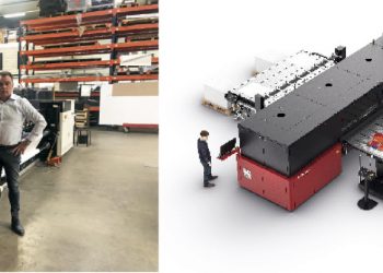 Agfa Oberon ve Jeti Tauro  geniş format baskı makinelerini sergileyecek