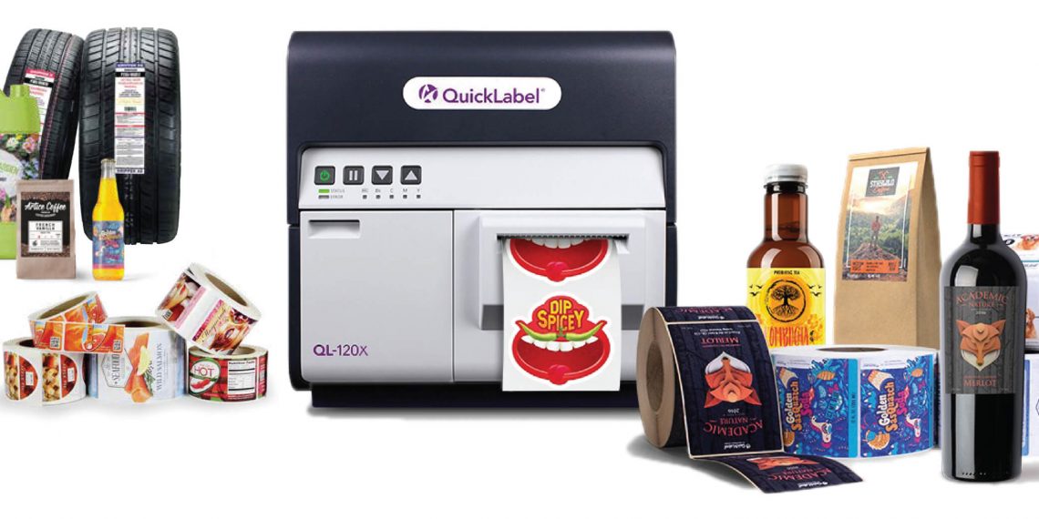 Yeni nesil ekonomik masa üstü dijital renkli etiket baskı makinesi