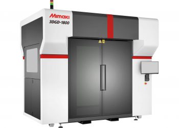 Büyük objelerin üretimi için  Mimaki 3DGD-1800 3D baskı makinesini sunuyor