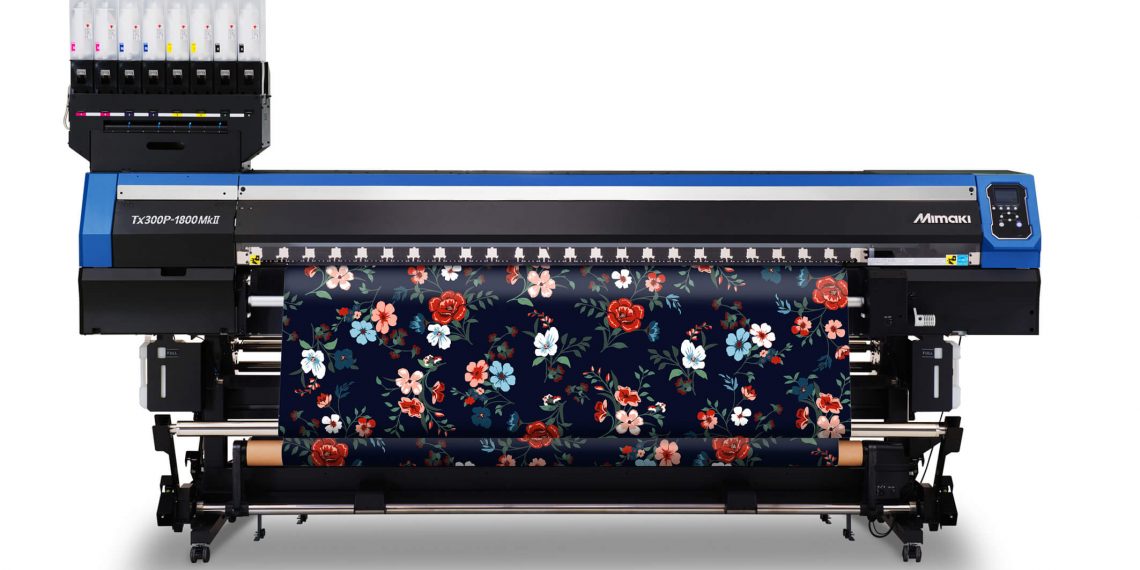 Yeni hibrit Mimaki Tx300P-1800 Mkll ile rakipsiz esneklik