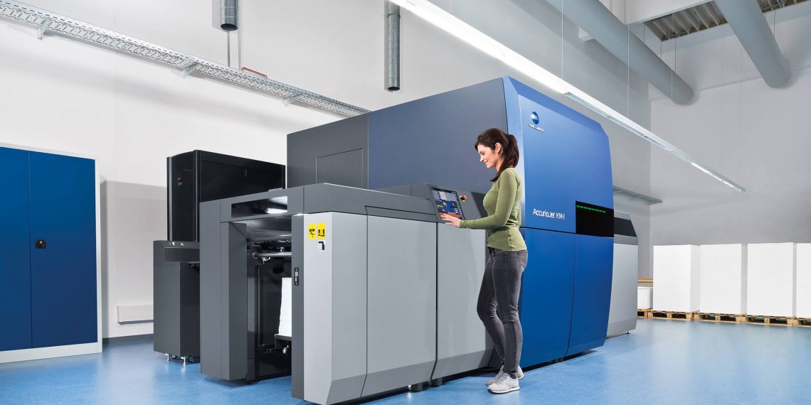 Köklü Fransız matbaasının seçimi: Konica Minolta AccurioJet KM-1 inkjet teknolojisi