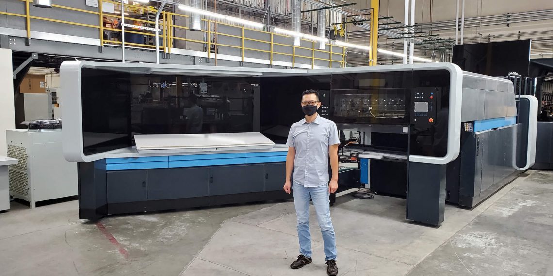 K-1 Packaging Group’un yeni Landa S10’u Amerika’ya ulaştı