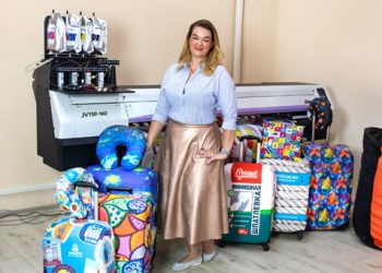 Fancy Armor  Mimaki teknolojisiyle  valiz kılıfı basıyor