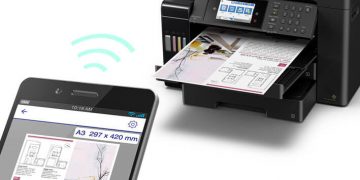 Epson EcoTank L15150 ve L15160 modelleri Üç yıllık mürekkeple geliyor, dakikada 25 sayfa basıyor