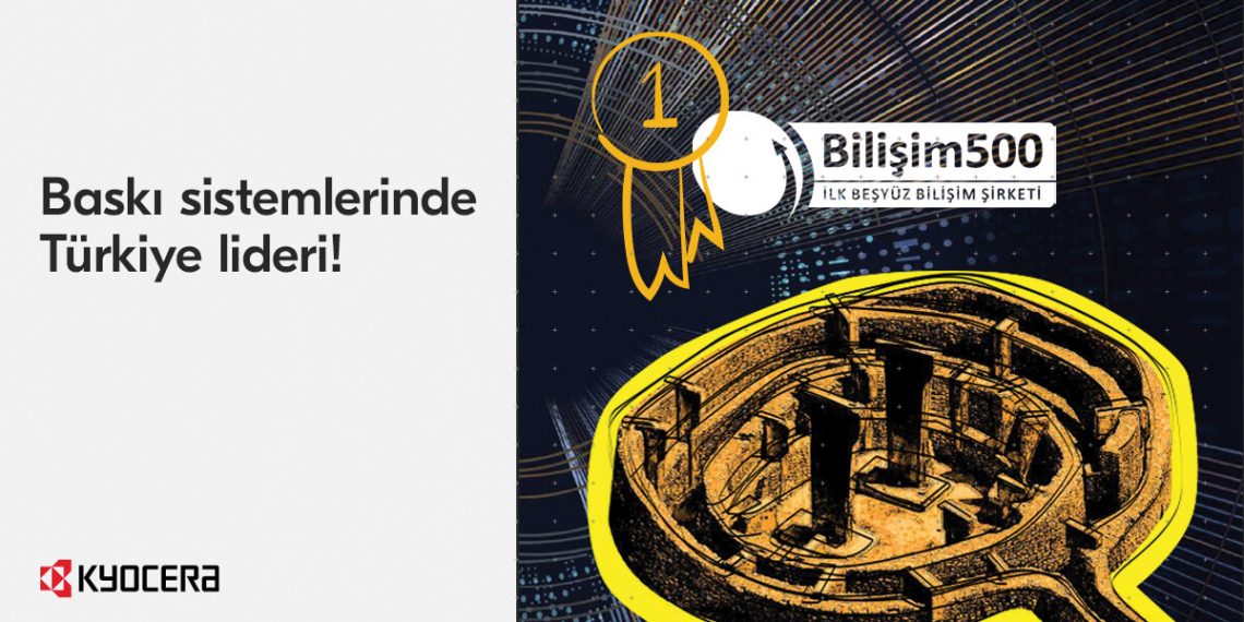 Bilişim 500’de  KYOCERA Türkiye’ye ödül