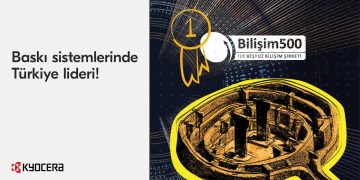 Bilişim 500’de  KYOCERA Türkiye’ye ödül