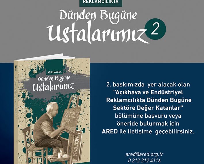 Ustalarla birlikte sektöre değer katanlar da kitap haline getiriliyor