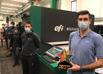EFI Reggiani BOLT tekstil yazıcısı InterTech Teknoloji Ödülü aldı