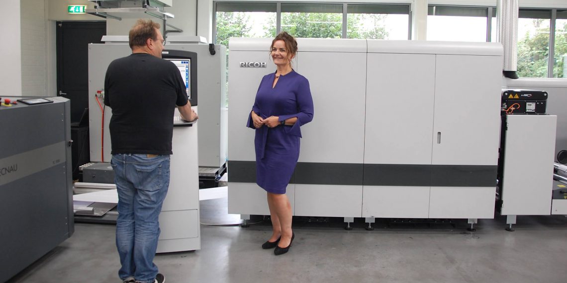 Yüksek hacimli inkjette Ricoh Pro VC20000