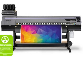 Mimaki CS250 boyaları Greenguard Gold sertifikası ile güvenilirliğini kanıtladı