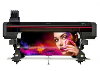 Mutoh XpertJet için rulo besleme ve boşaltma sistemi