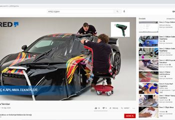 ARED Atölye’nin ilk eğitim videoları hazırlanıyor