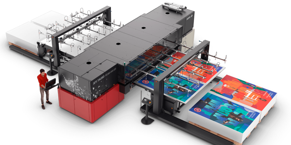 Agfa en hızlı Jeti Tauro inkjet yazıcıyı duyurdu