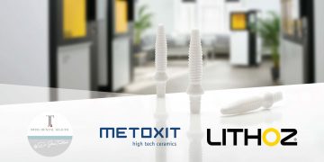 Lithoz, Metoxit ve Dr. Jens Tartsch arasında İş ortaklığı yoluyla seramik diş implantları üretmek için 3D baskı projesi
