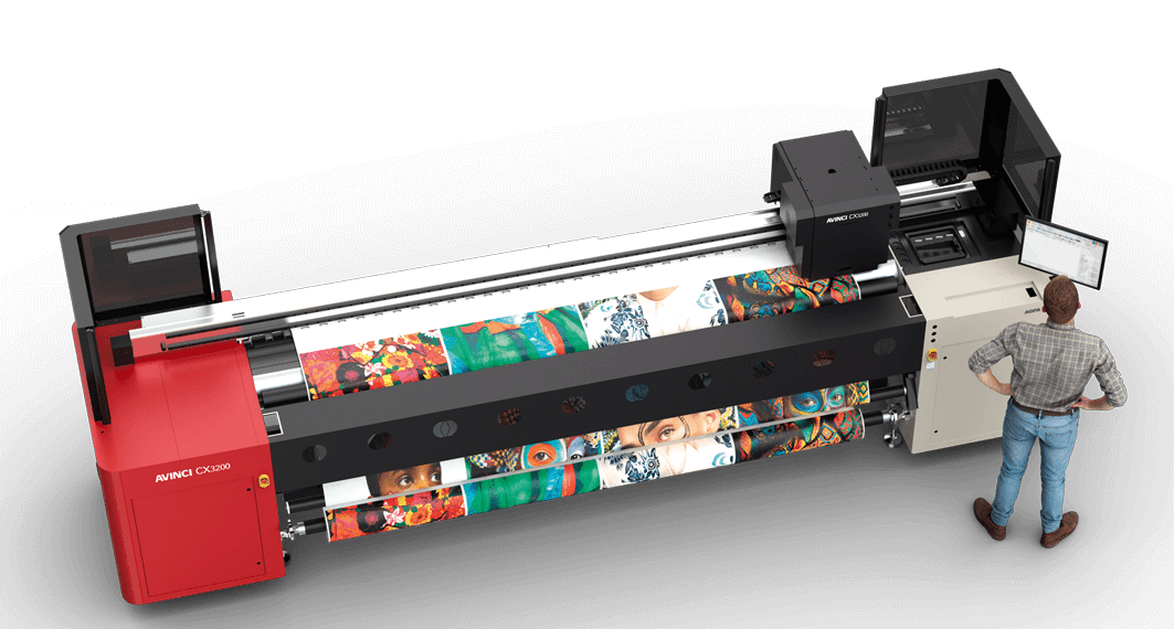 Yeni Agfa Avinci CX3200 tekstil tabela işini destekliyor