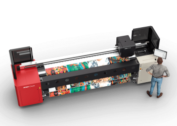 Yeni Agfa Avinci CX3200 tekstil tabela işini destekliyor