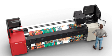 Yeni Agfa Avinci CX3200 tekstil tabela işini destekliyor