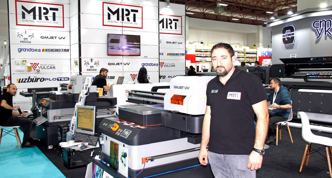 FESPA Eurasia 2021’de MRT Dijital standındaki UV LED ve hibrit makineler yoğun ilgi gördü