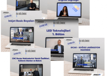 ARED Atölye eğitim videoları ARED Youtube Kanalı’nda erişime açık