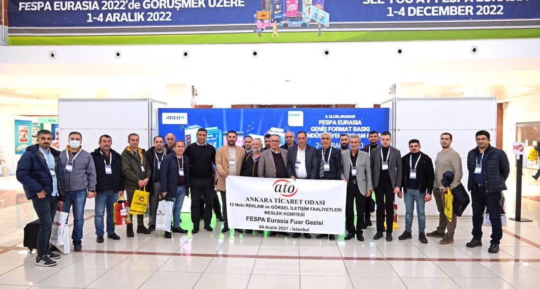 ARED & CLUB FESPA standı ve Endüstriyel Reklam Atölyesi yoğun ilgi gördü