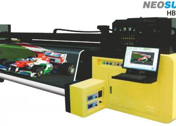 Prodigital’den rulo ve tabaka malzemeler içinDilli NEOSUN HB3200 Hibrit Led UV baskı makinesi
