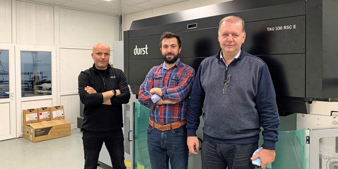 Uğur Etiket’teDurst Tau 330 RSC-E kurulumu tamamlandı