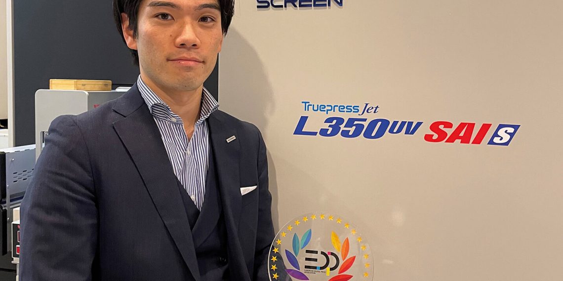 SCREEN, Truepress Jet L350 UV SAI S ile EPD 2021 ‘En İyi Etiket Baskı Makinesi’ ödülü aldı