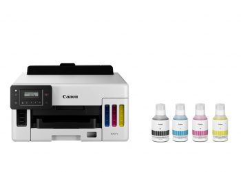Küçük işletmeler için doldurulabilir mürekkep tanklıyeni MegaTank yazıcı:Canon MAXIFY GX5040