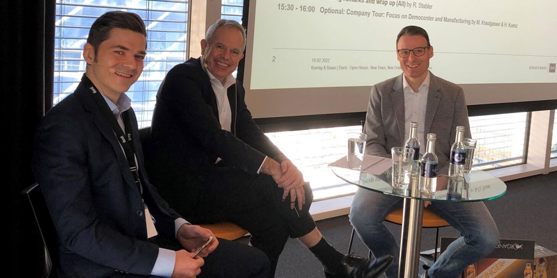 Koenig & Bauer Durst SPC Open House etkinliği