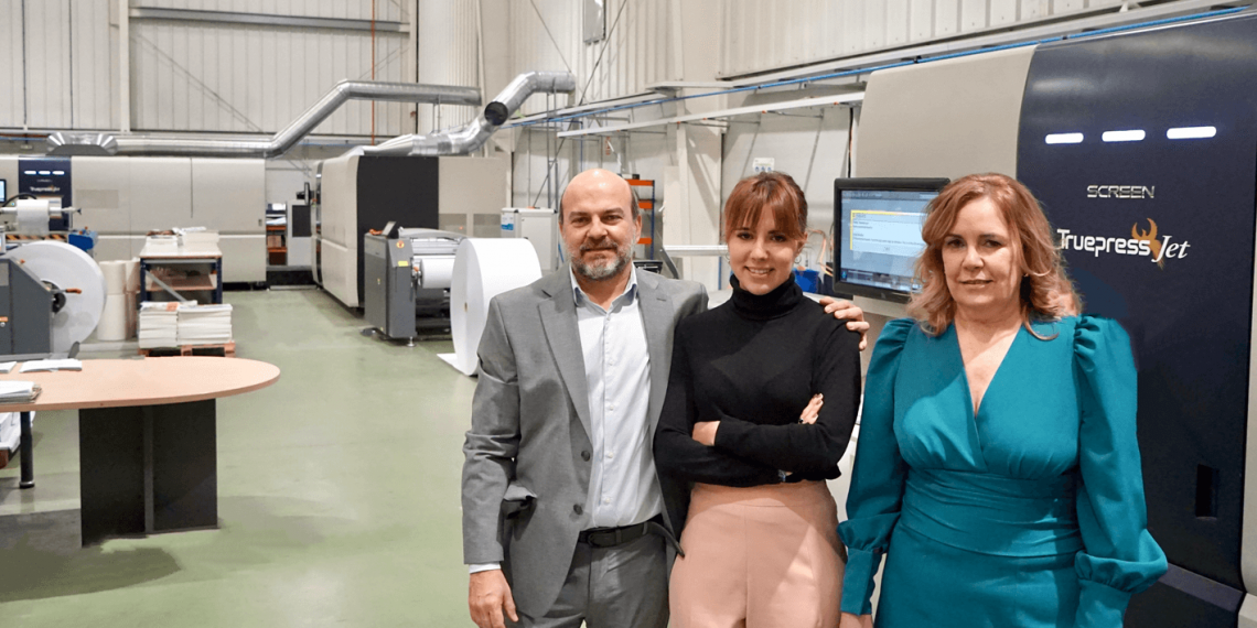 Pulmen’de ikinci SCREEN Truepress Jet 520HD+ dijital baskı makinesi devrede