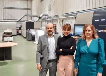 Pulmen’de ikinci SCREEN Truepress Jet 520HD+ dijital baskı makinesi devrede