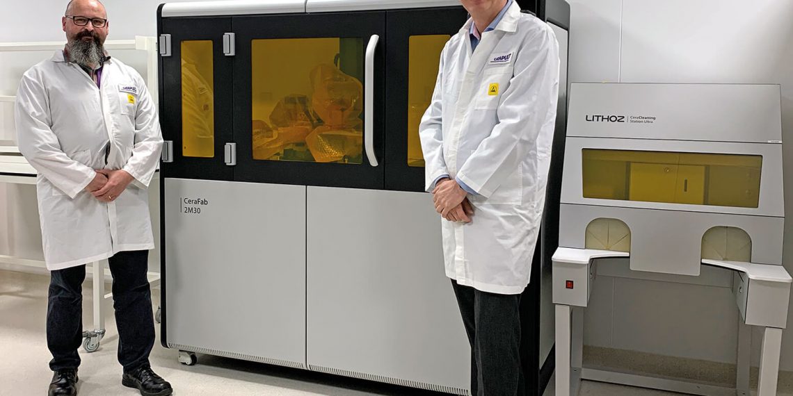 İngiltere’deki ilk LithozCeraFab Multi 2M30 kuruldu