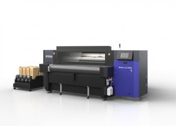 Epson, ITM 2022’de saatte 155 metre karelik tekstil baskısı yapan Monna Lisa’yı tanıttı