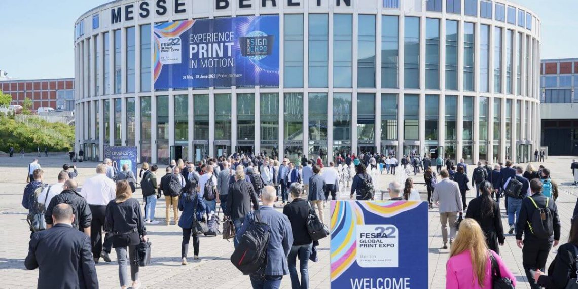 Canlı FESPA Global Print Expo 2022 işe geri dönüşün kanıtıydı