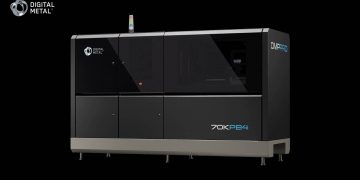 Digital Metal, yeni DMP/PRO Serisi endüstriyel metal bağlayıcı püskürtme 3D yazıcısını piyasaya sürüyor
