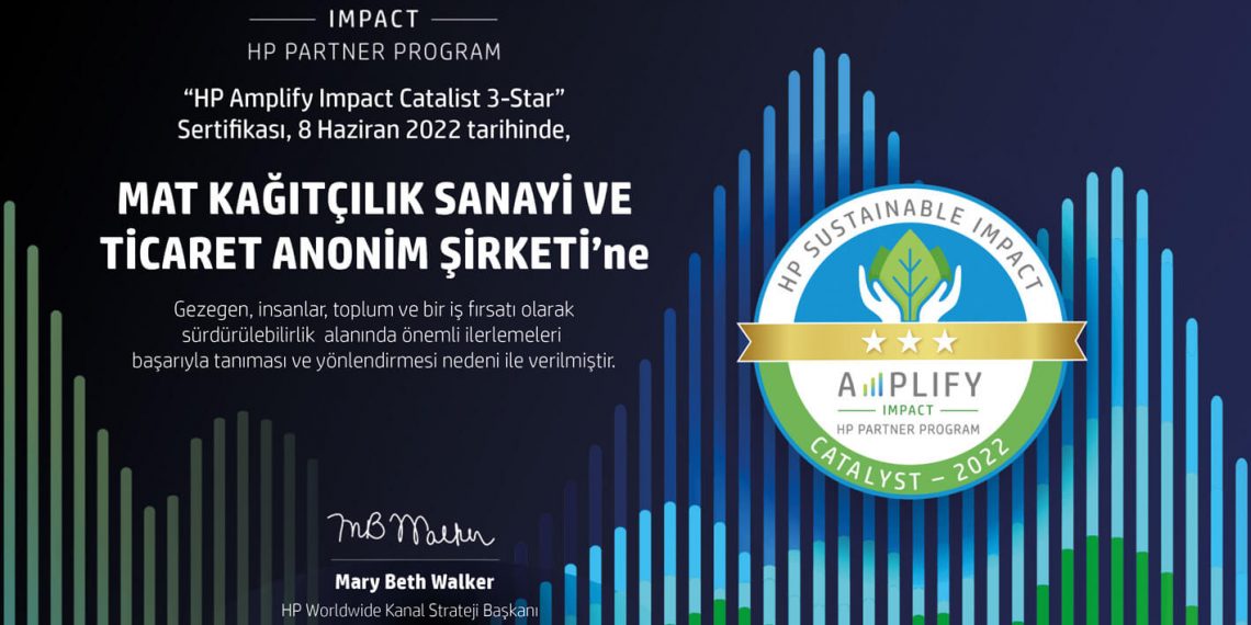 Mat Kağıt Türkiye’de ilk 3-Star Partner statüsü kazanan firma