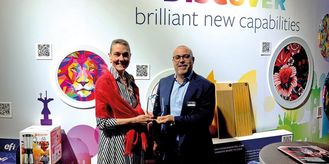 EFI’den, 800. rulodan ruloya baskı makinesi satışı…