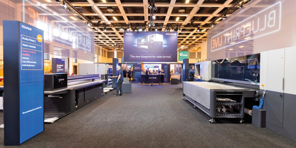 FESPA 2022’de gösterişli stant ve grafikler oluşturmak içinFujifilm, The Equinox Group ve Fokina ile iş birliği yaptı