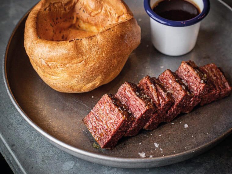 Beş Londra restoranı artık Redefine Meat’ın bitkilerden yapılmış pançetasını sunuyor