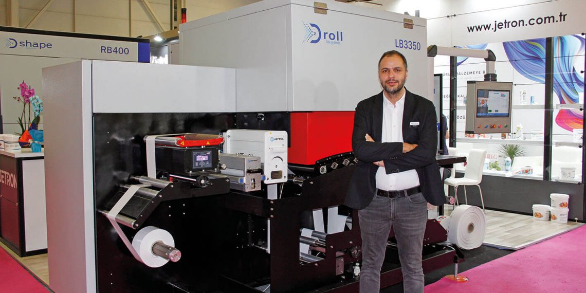 Jetron’dan ilk yerli dijital etiket baskı makinesi